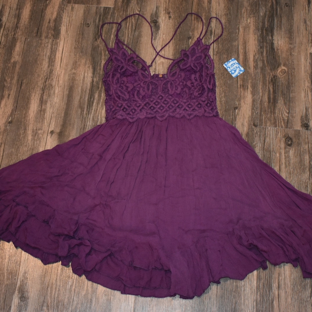 Intimately Free People Royal Purple Dress